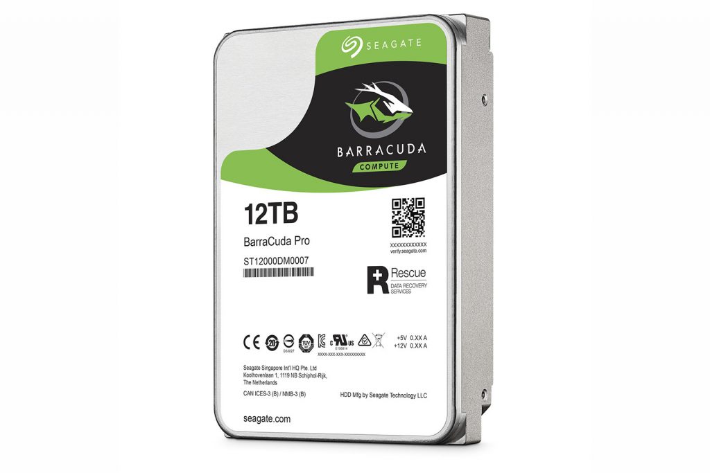 Disque dur Seagate BarraCuda Pro à 12 To