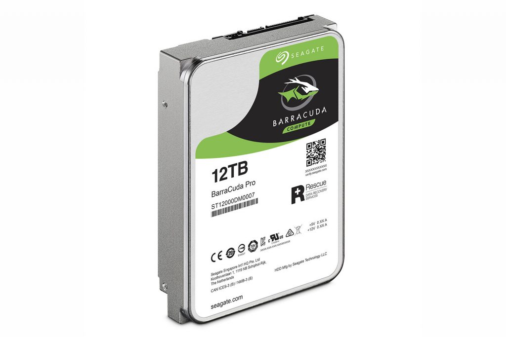 Disque dur Seagate BarraCuda Pro à 12 To