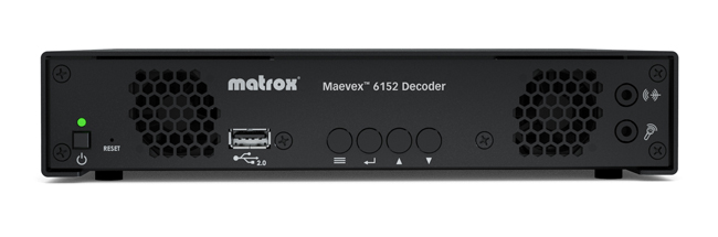 Matrox Maevex 6152 Quad 4K Decoder Appliance