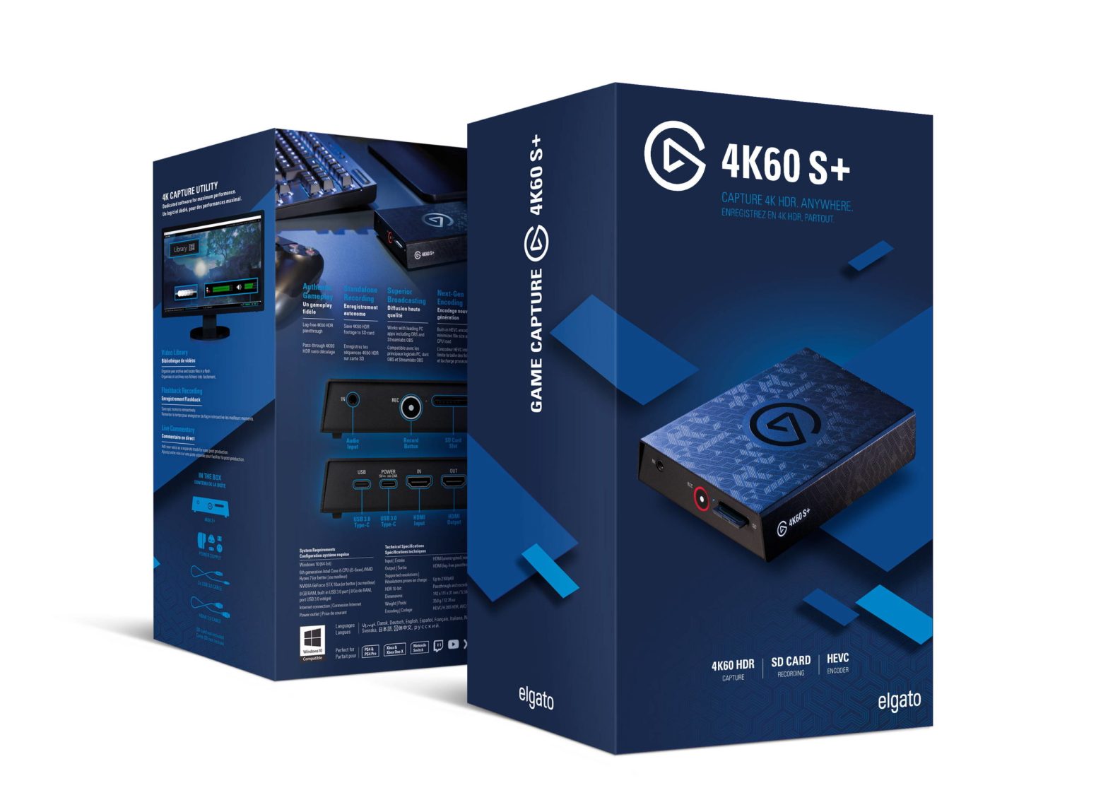 Carte D'acquisition Elgato 4K Pro - Interne 8K60/4K60 HDR10 - Neuf Ouvert