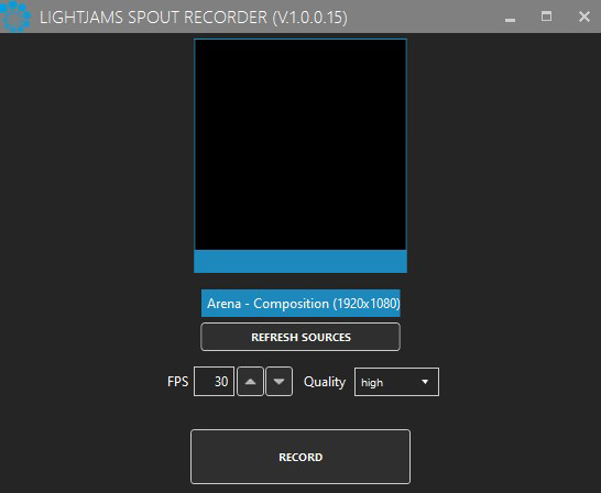 Lightjams Spout Recorder